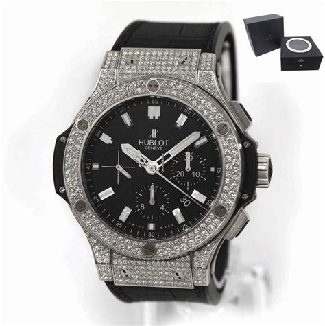 hublot black diamond watch|hublot big bang diamond watch.